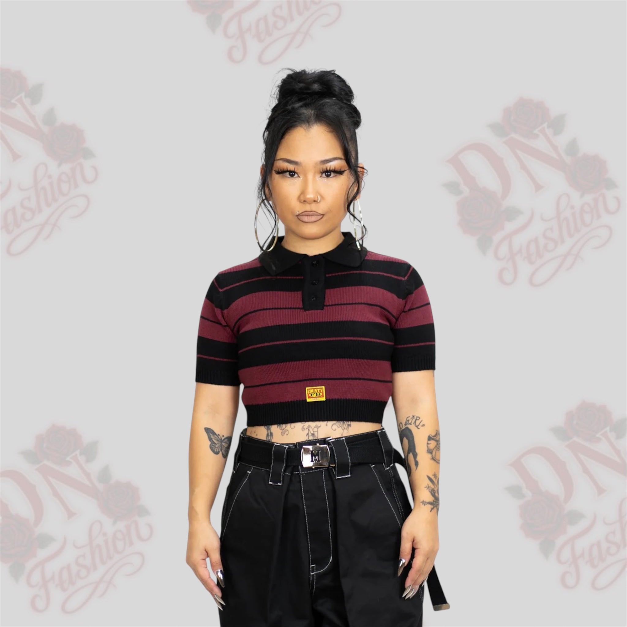 FB COUNTY CHARLIE BROWN CROP TOP