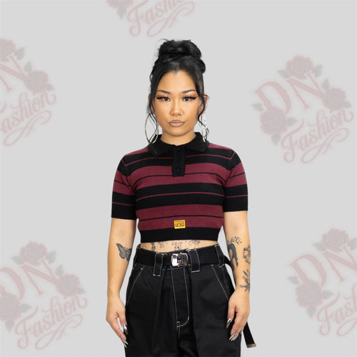 FB COUNTY CHARLIE BROWN CROP TOP