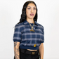 FB COUNTY FLANNEL CROP TOP